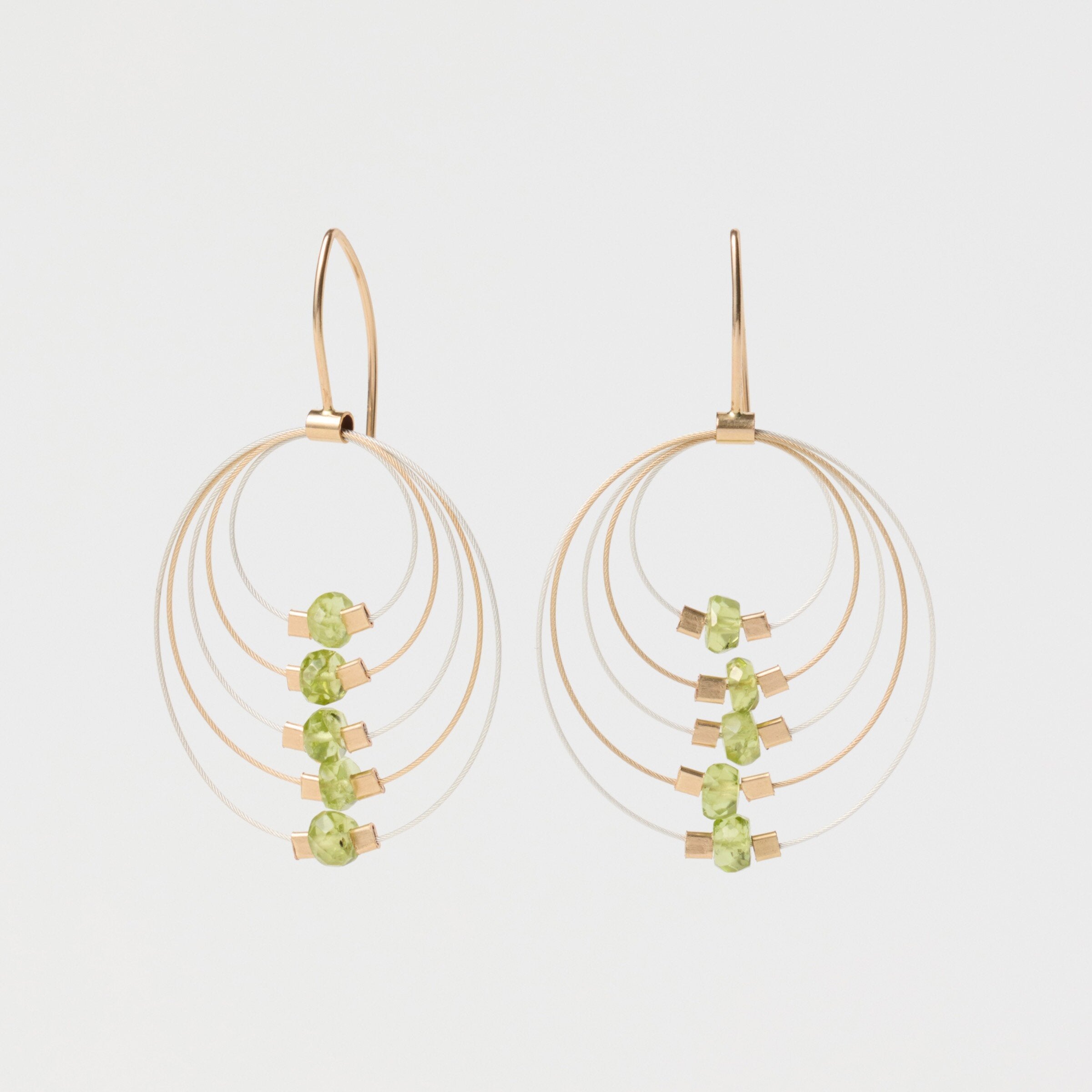 Peridot & Steel/Gold