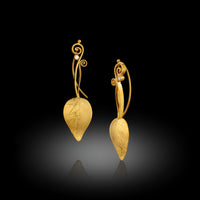 Branching Leaf Earrings