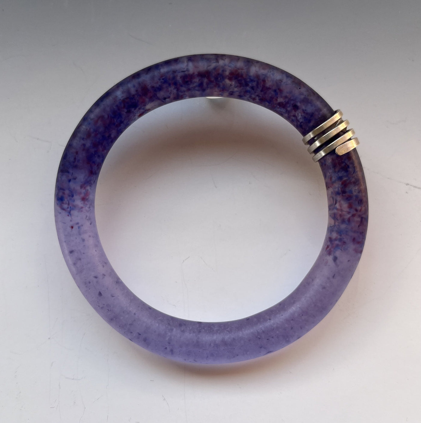 Small Purple Wrapped Bangle