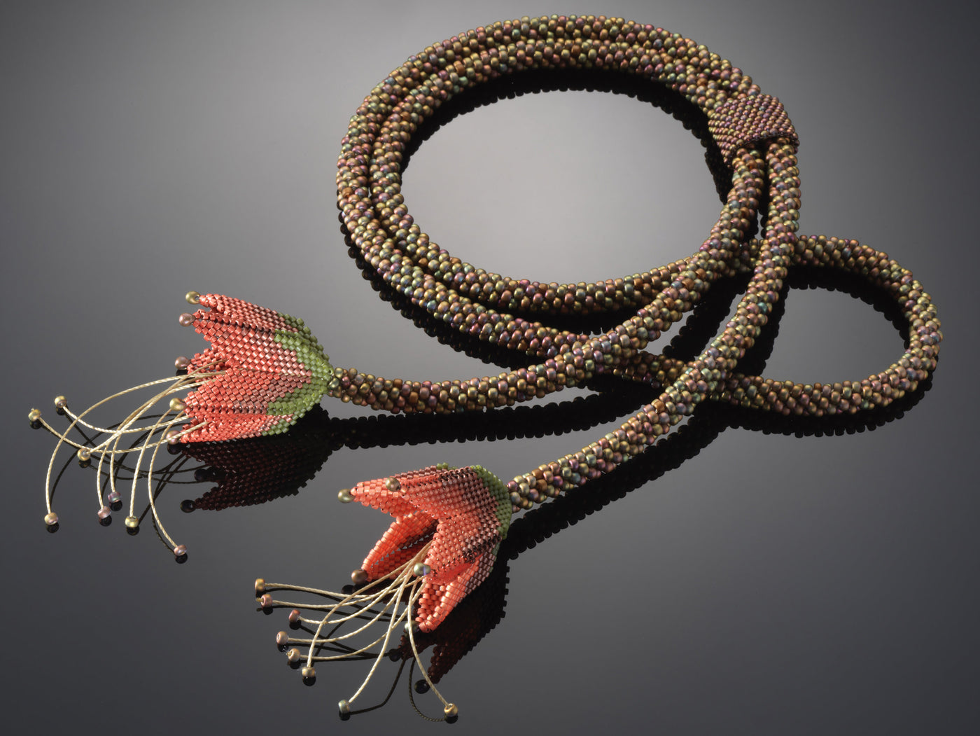 Fuschias Necklace