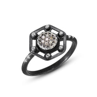 Hexagon Geometric Ring