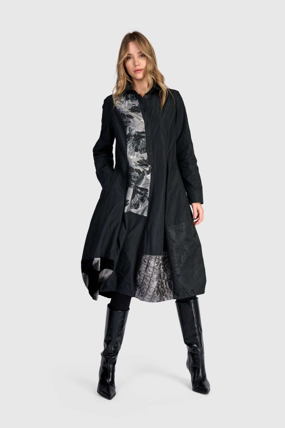 Parlor Swish Shirtdress