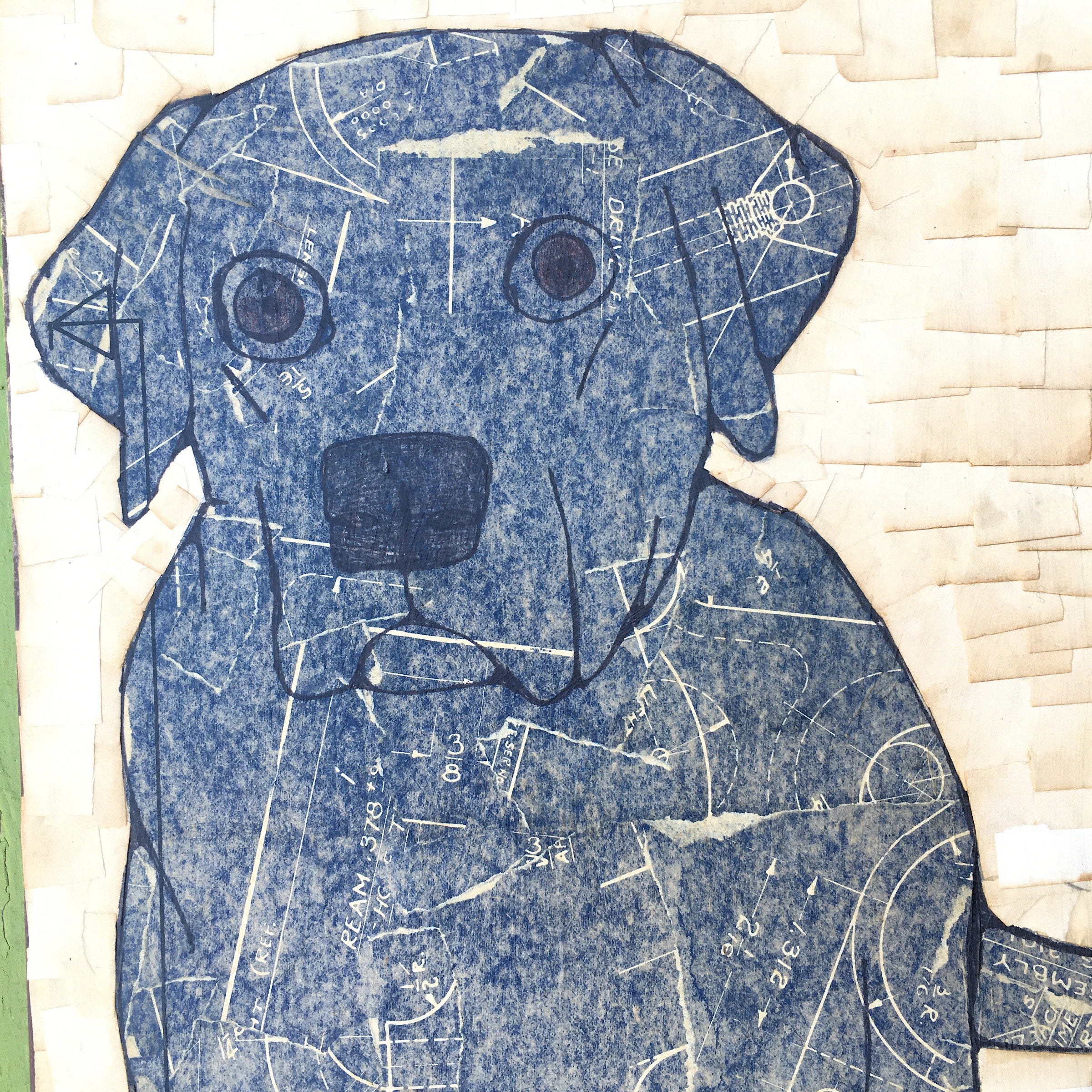 Big Blue Dog