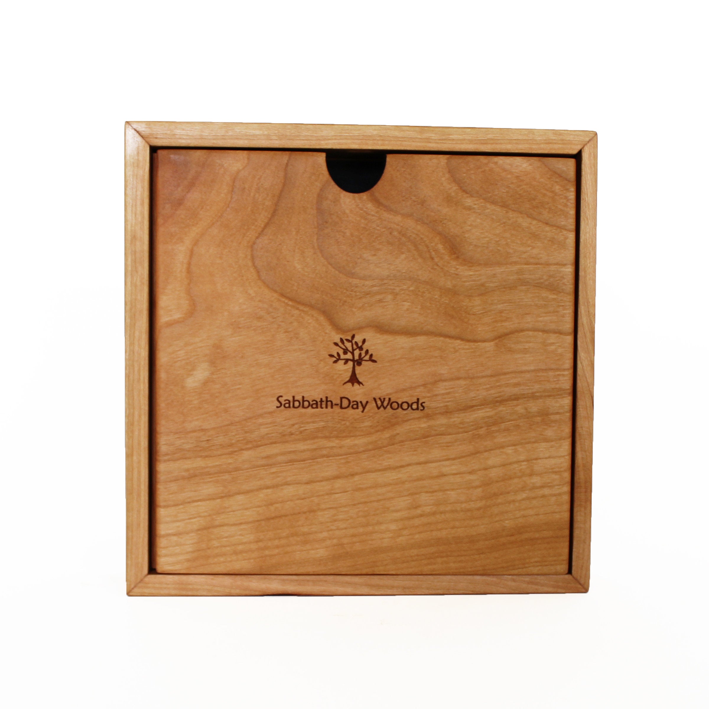 Patina Ginkgo Box Clock