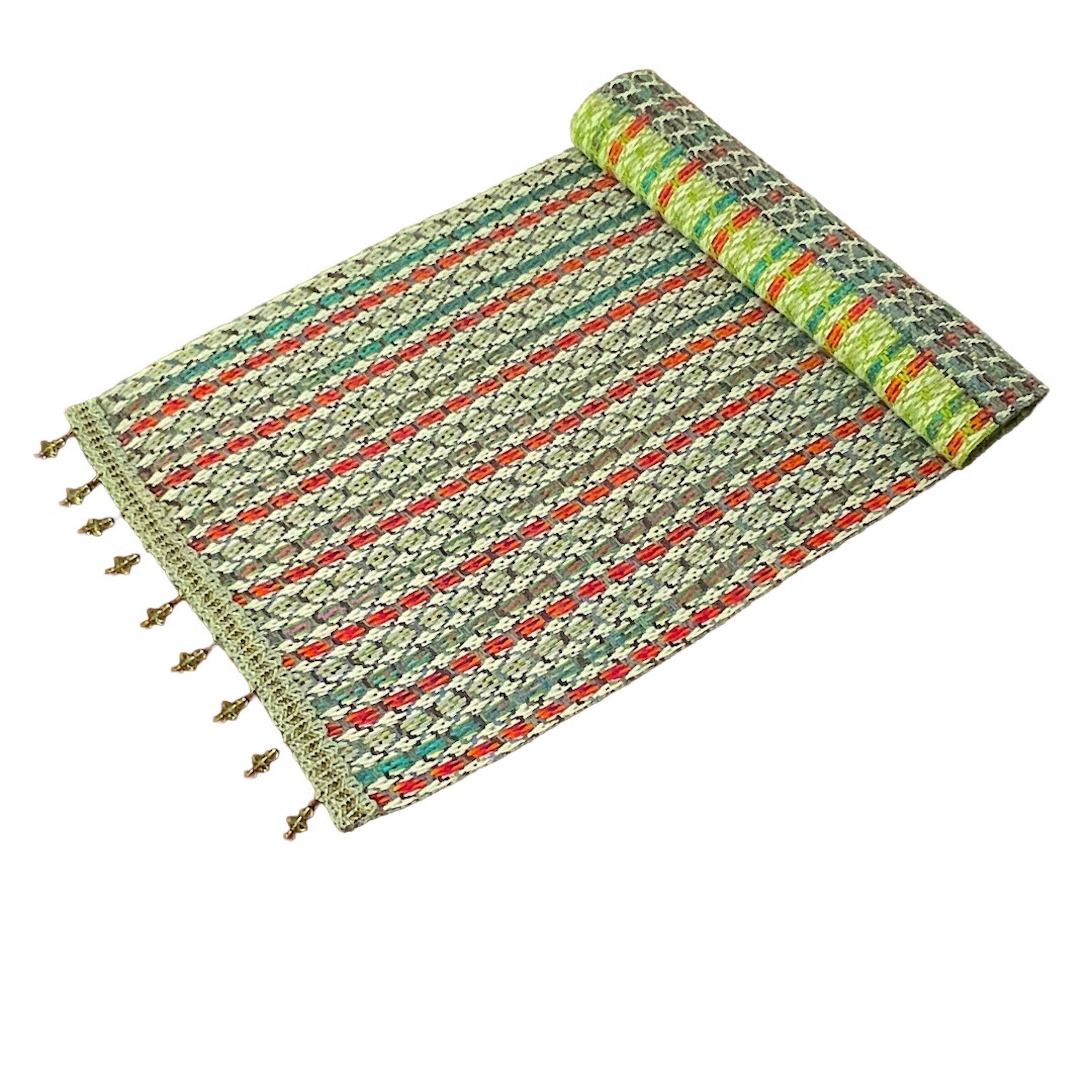 Handwoven Riverbed Bamboo Pub Table Runner