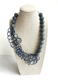 Blue Coral Necklace