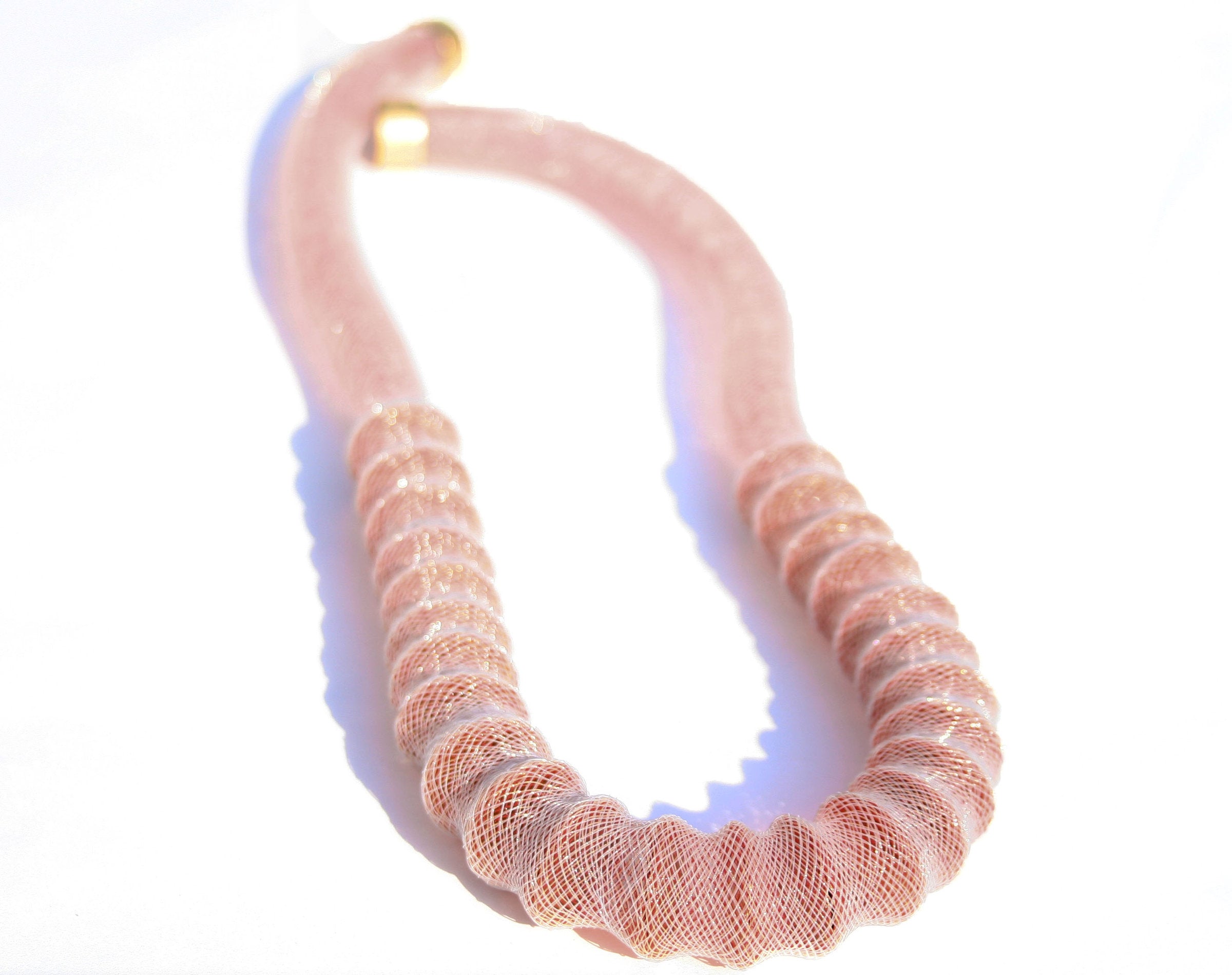 Ribbed Necklace