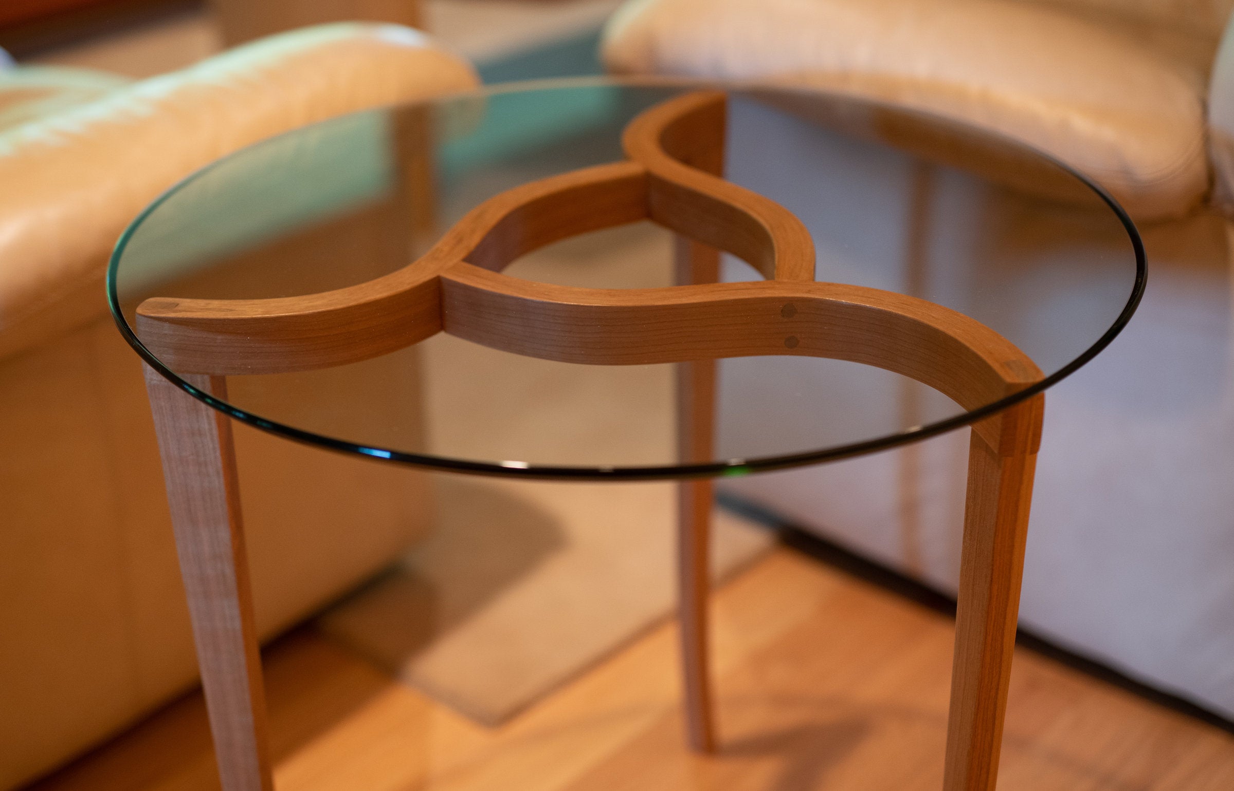 Pinwheel Side Table