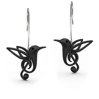 Long Songbird Dangle Earrings