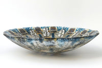 Blue Glass Mandala Bowl