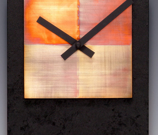 Black Tie Pendulum Clock with Copper