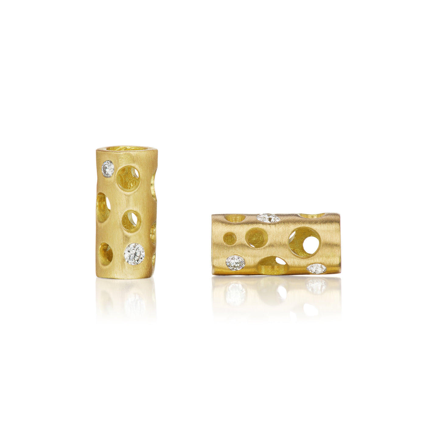 Holly Tube Stud Earrings