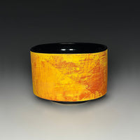 Painterly Tea Bowl in Sunset