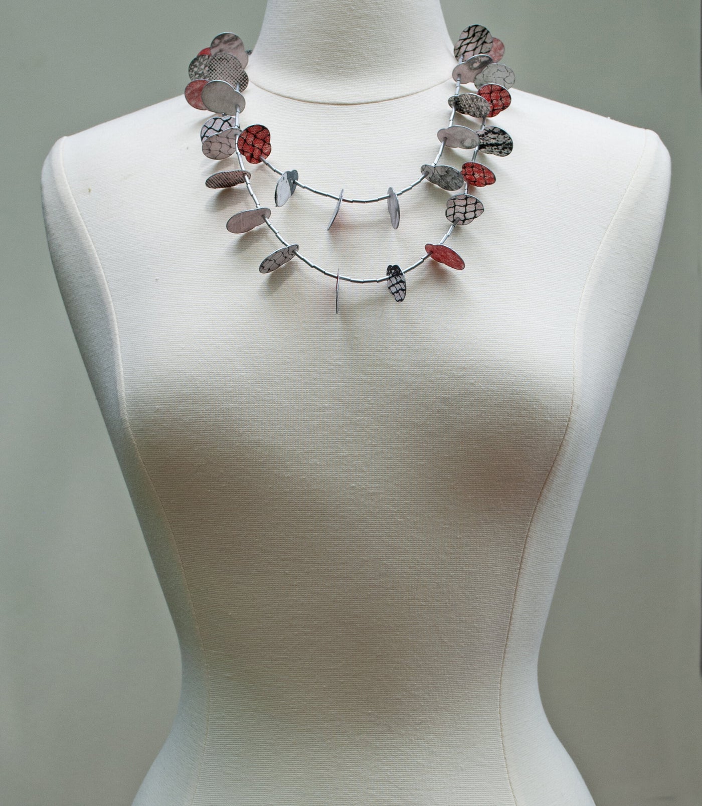 Printmaker's Long Necklace