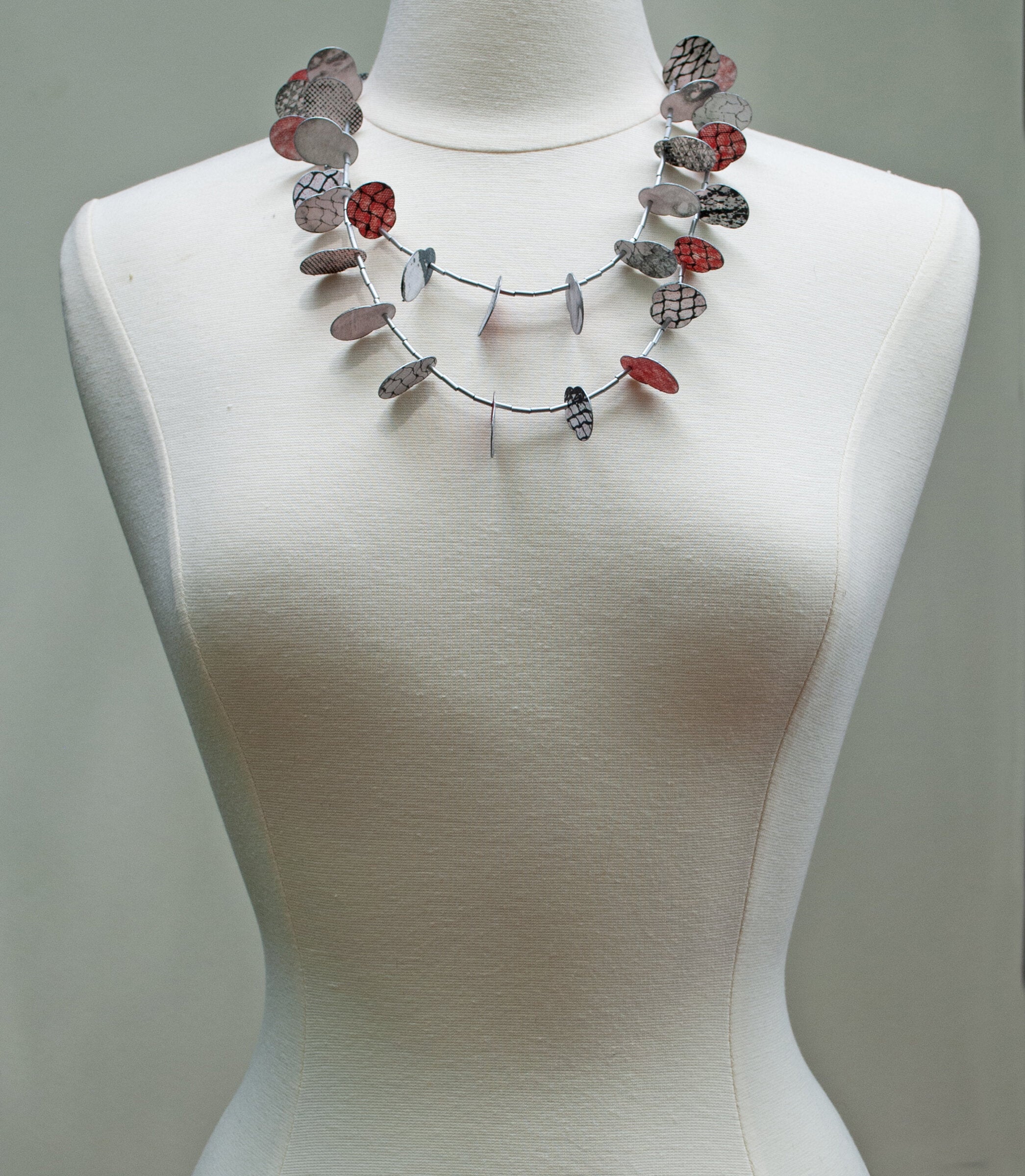 Printmaker's Long Necklace