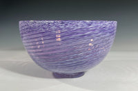 Purple Spiral Bowl