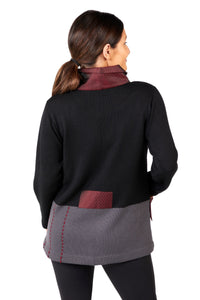 Black/Charcoal, back view