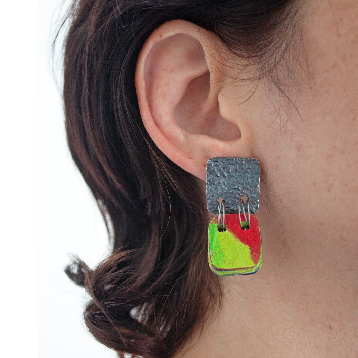 Tiny Book Earrings