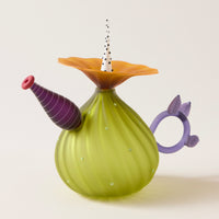Garden Variety Teapot in Olive