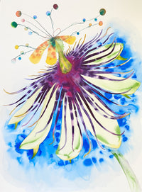 Abstract Passion Flower