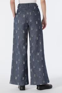 Denim Ember Wide Leg Jean