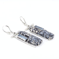 Blue Window Earrings