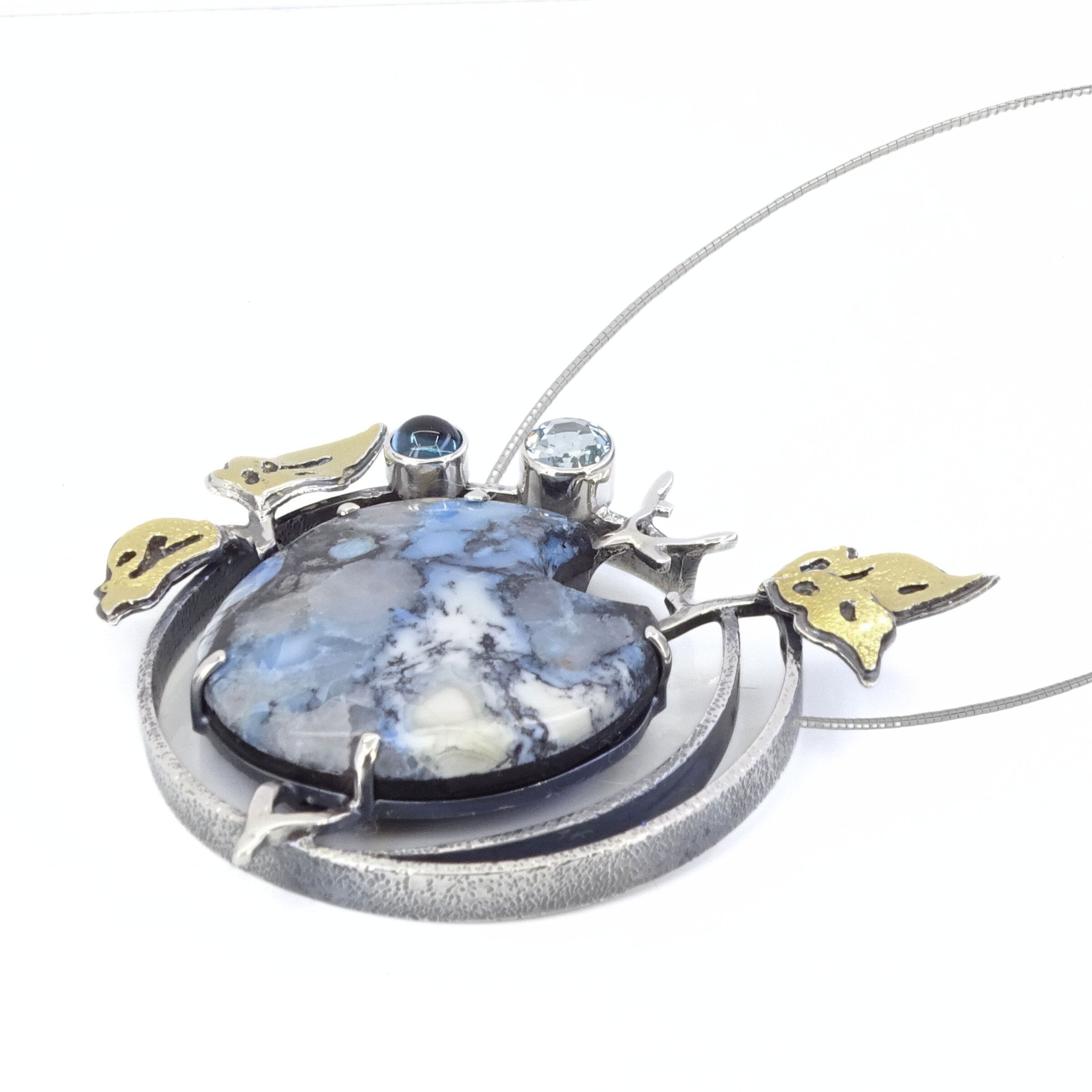Lavender Moon Necklace