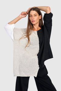 Loose Colorblock Sweater