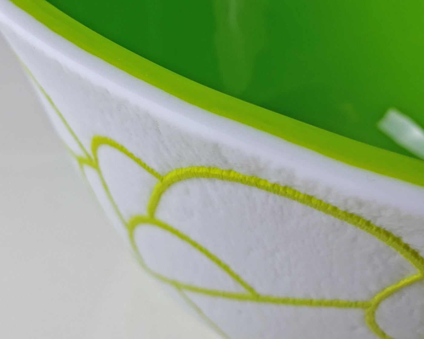 Vessel Composition 30: Spring Green Arcs