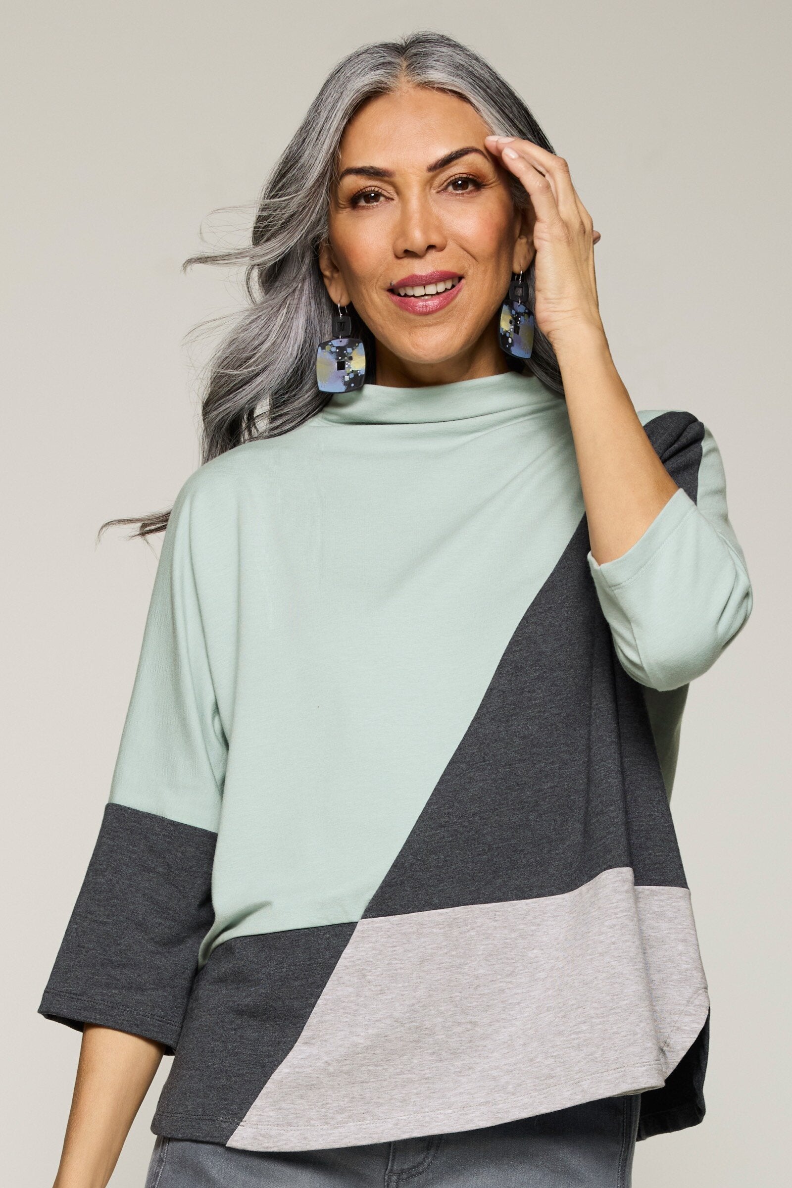 Mint/Gray/Black