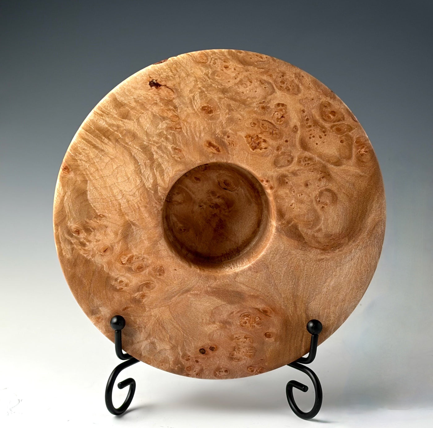 Ickebana Turned from Maple Burl