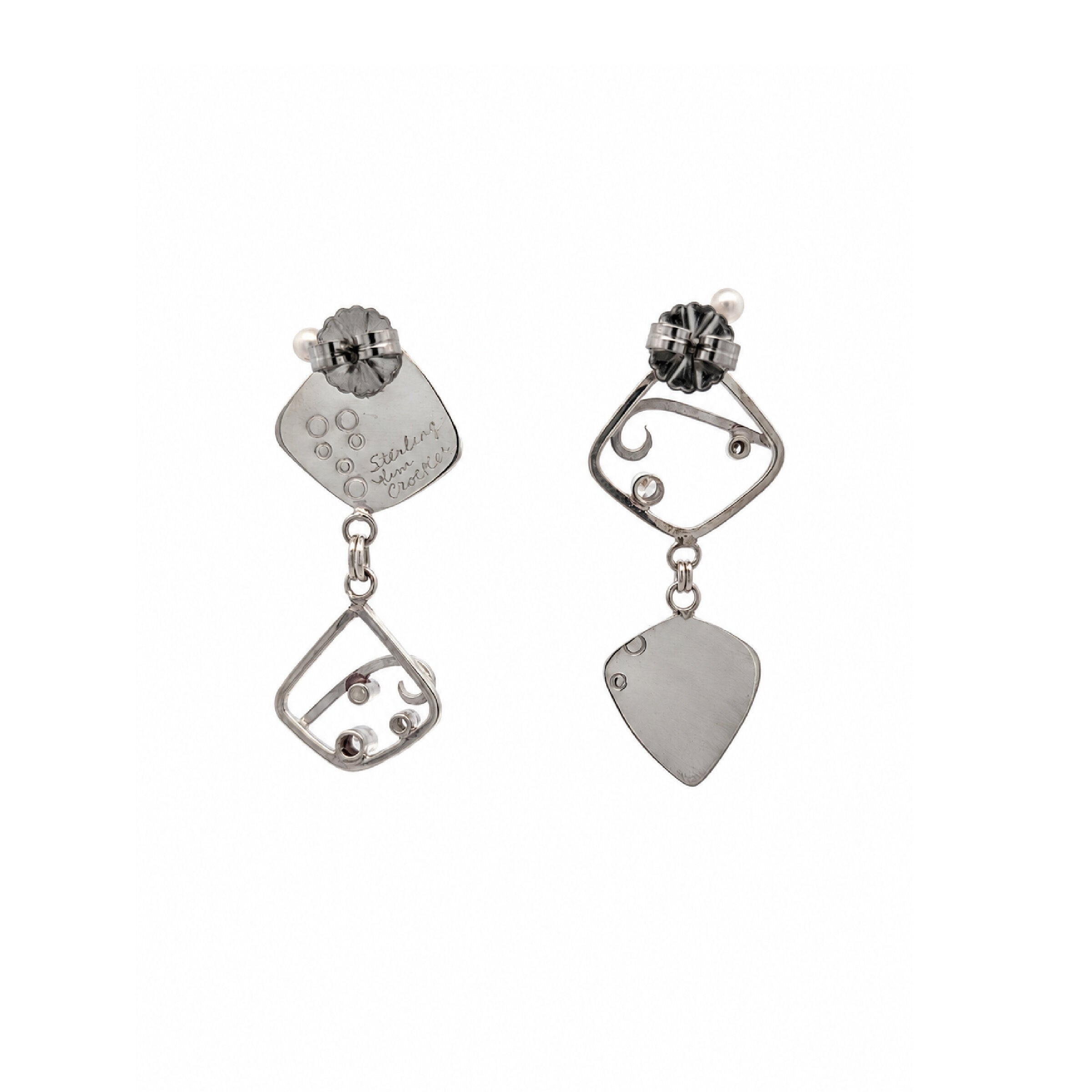 Shadow Play Psilomelane Earrings