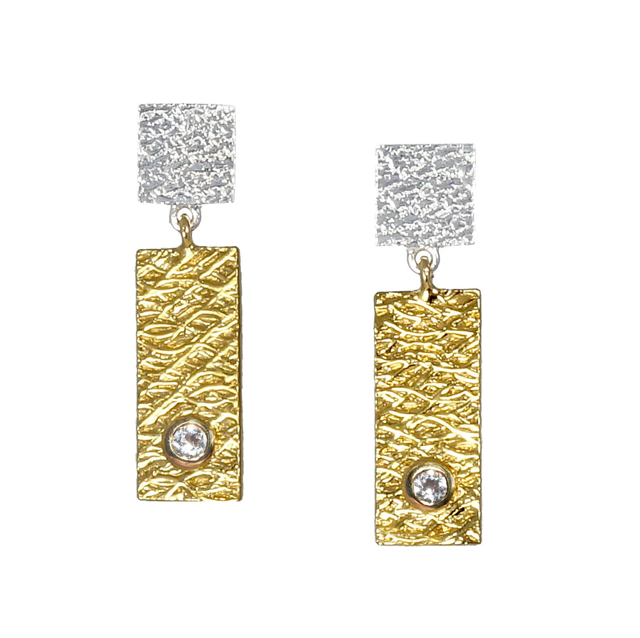 18k Vermeil & Rhodium