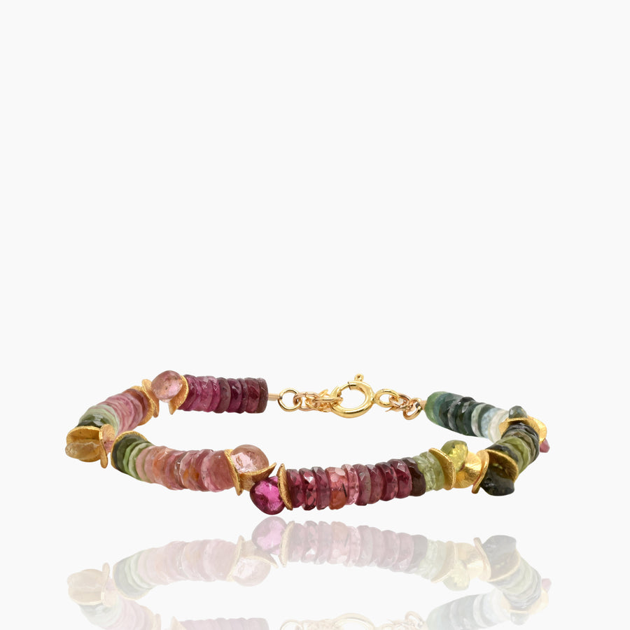 Tourmaline Slices Bracelet