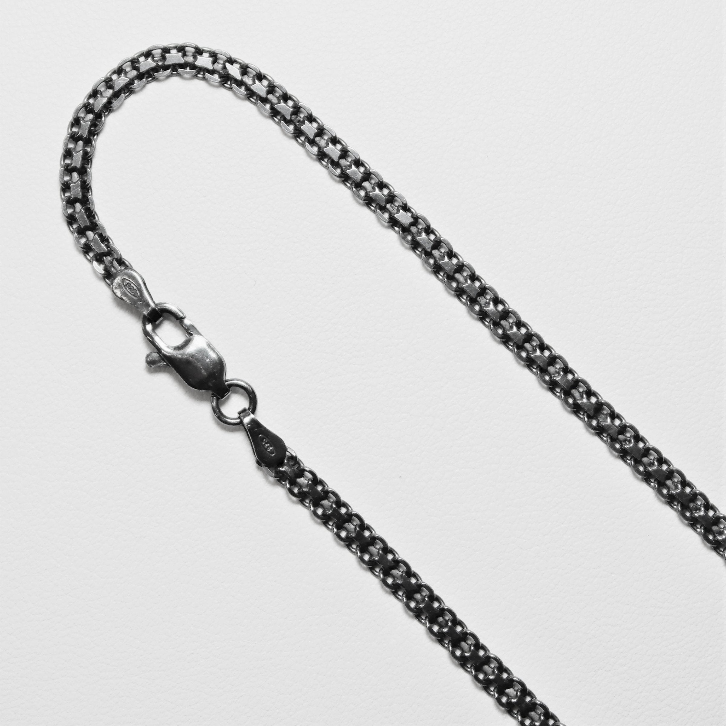 Gold Ringlets on Woven Chain