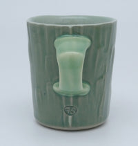 Celadon Forest Mug Pair
