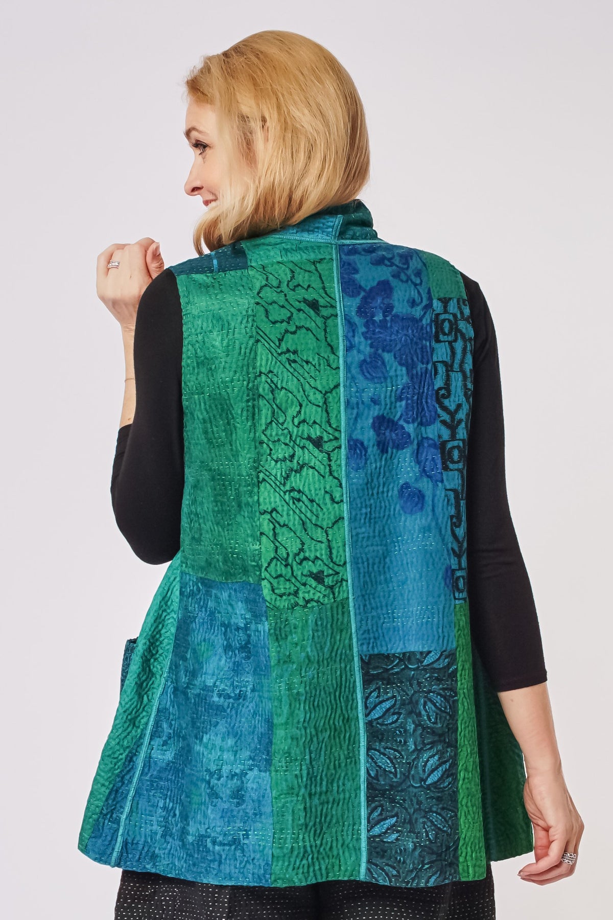 MMTS Holiday 2026 Short Kimono Vest