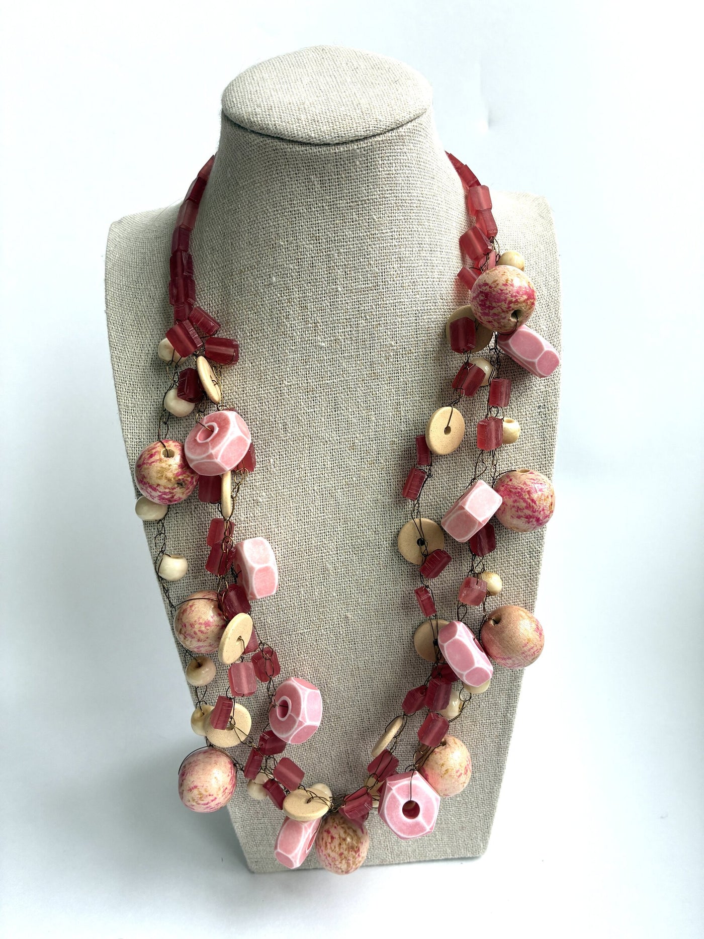 Chunky Pink Necklace