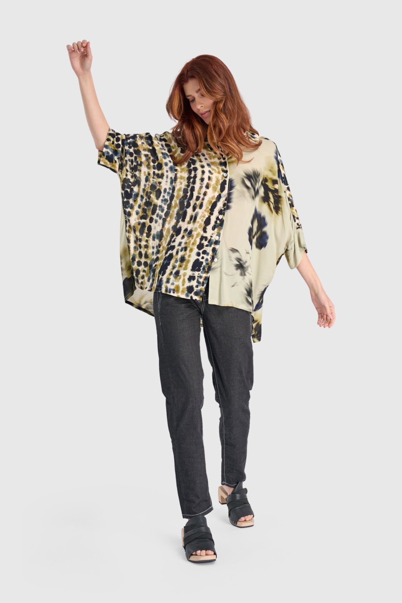Washed Steel Ventura Drawstring Pant