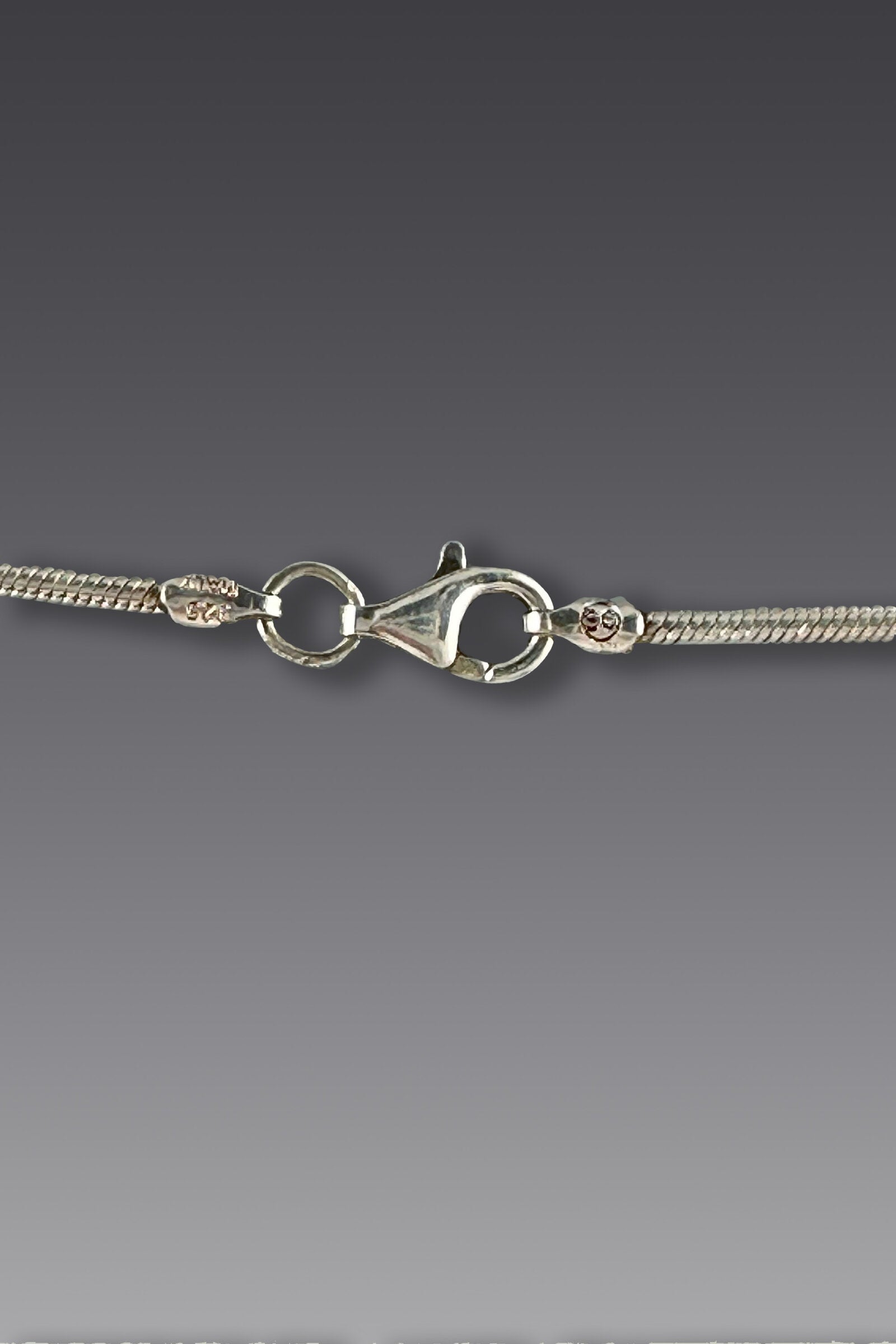 Slim Opal and Garnet Pendant