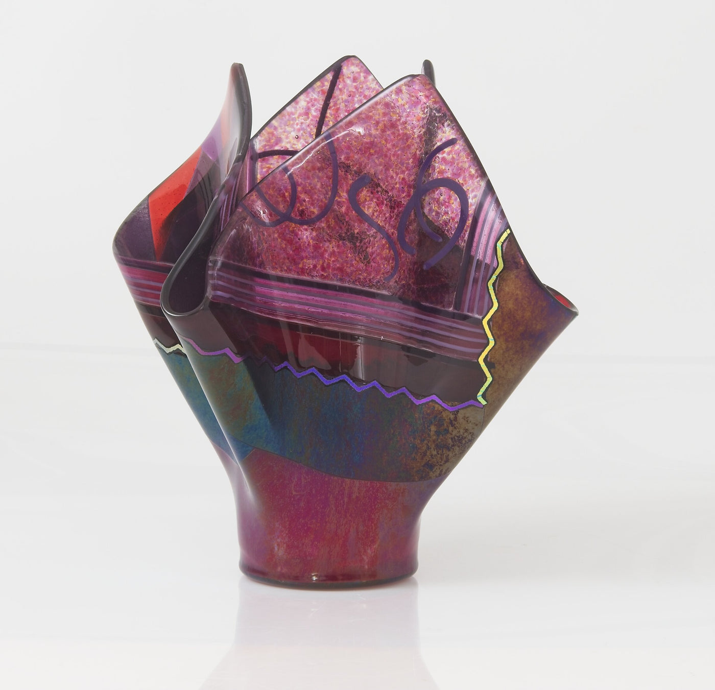 Purple Sunset Vessel II