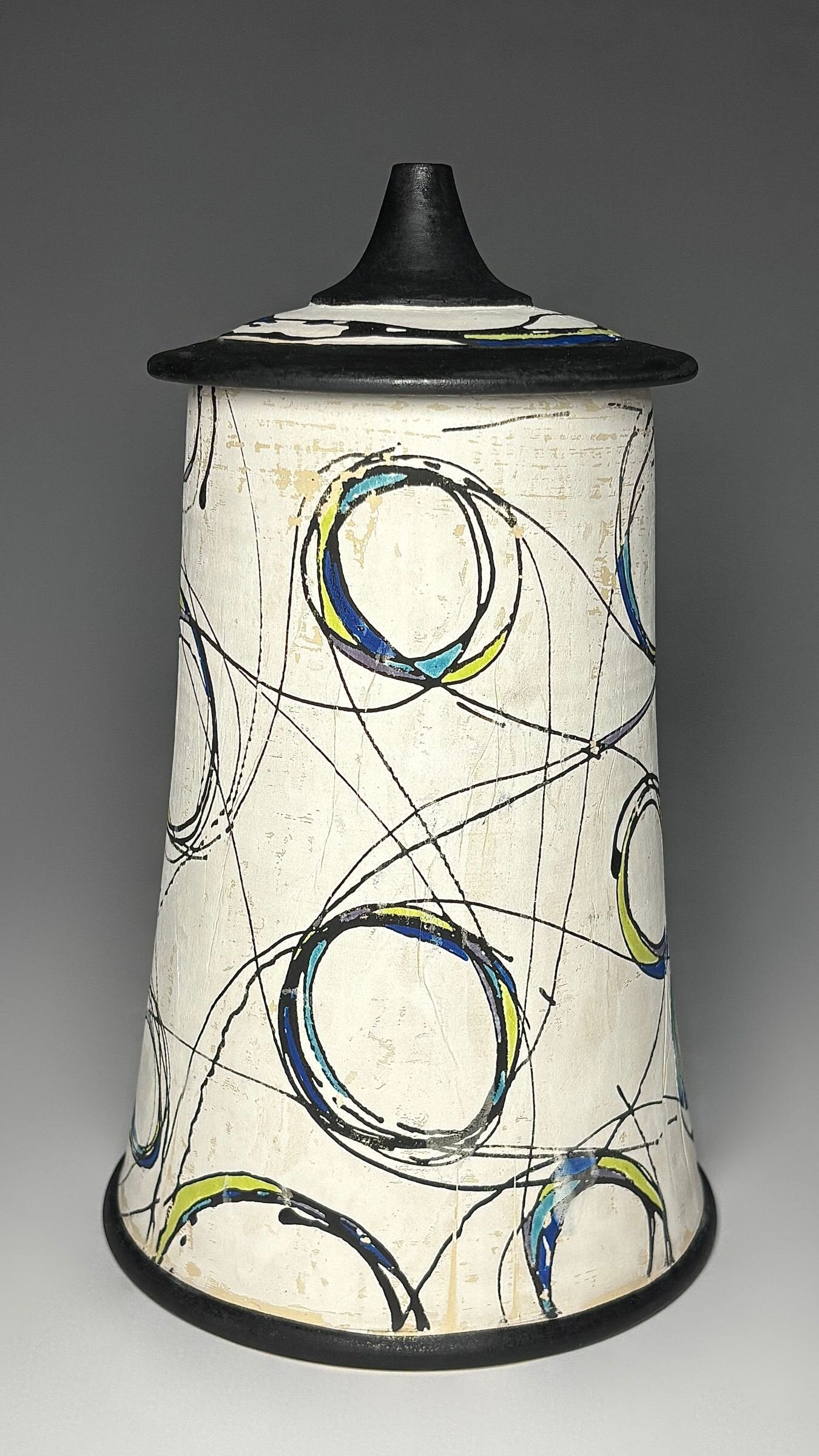 Neurographic Lidded Vessel