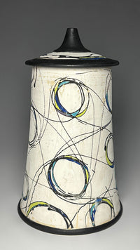 Neurographic Lidded Vessel