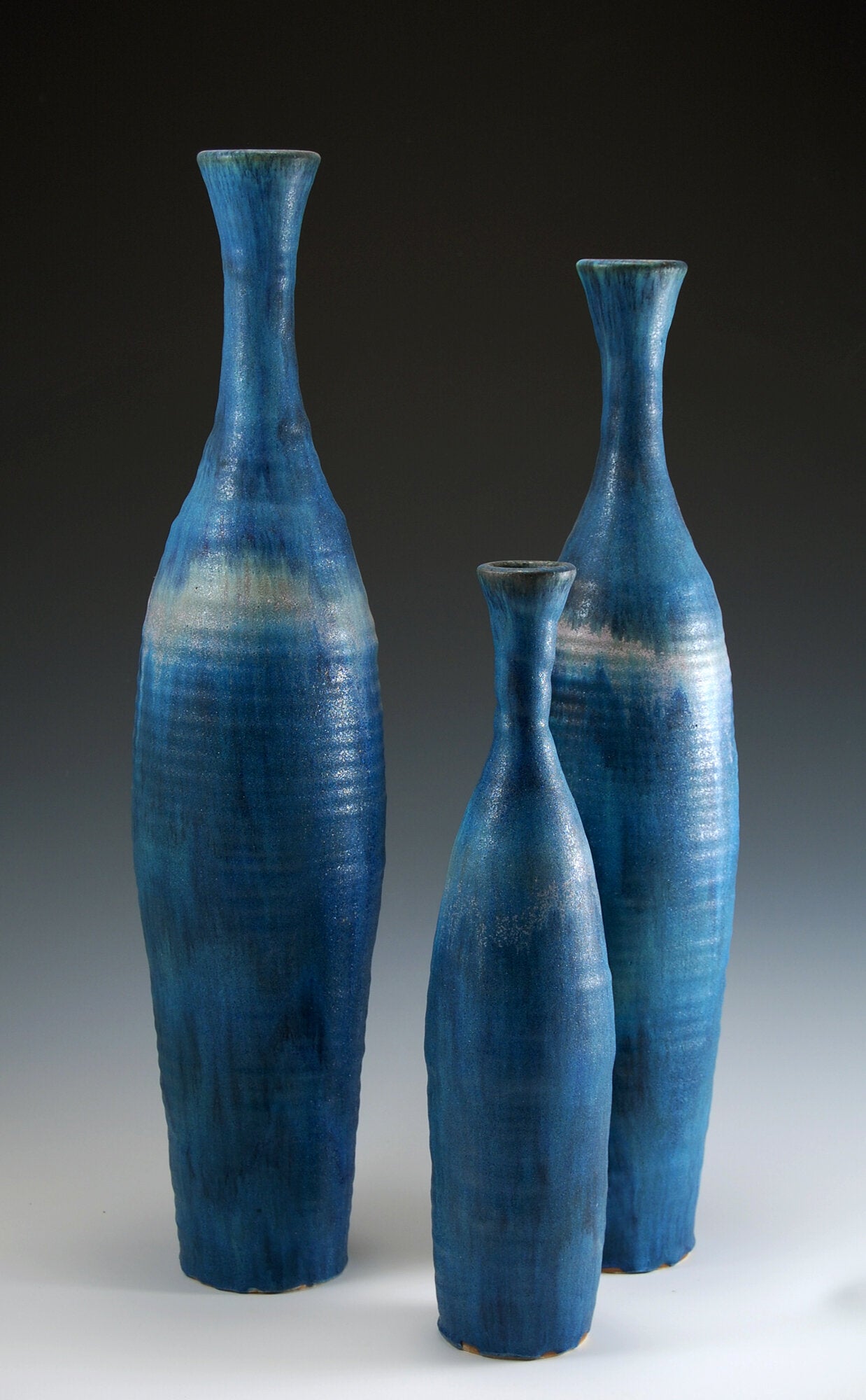 Bottles in Blue