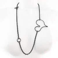 Black silver, 24"L 