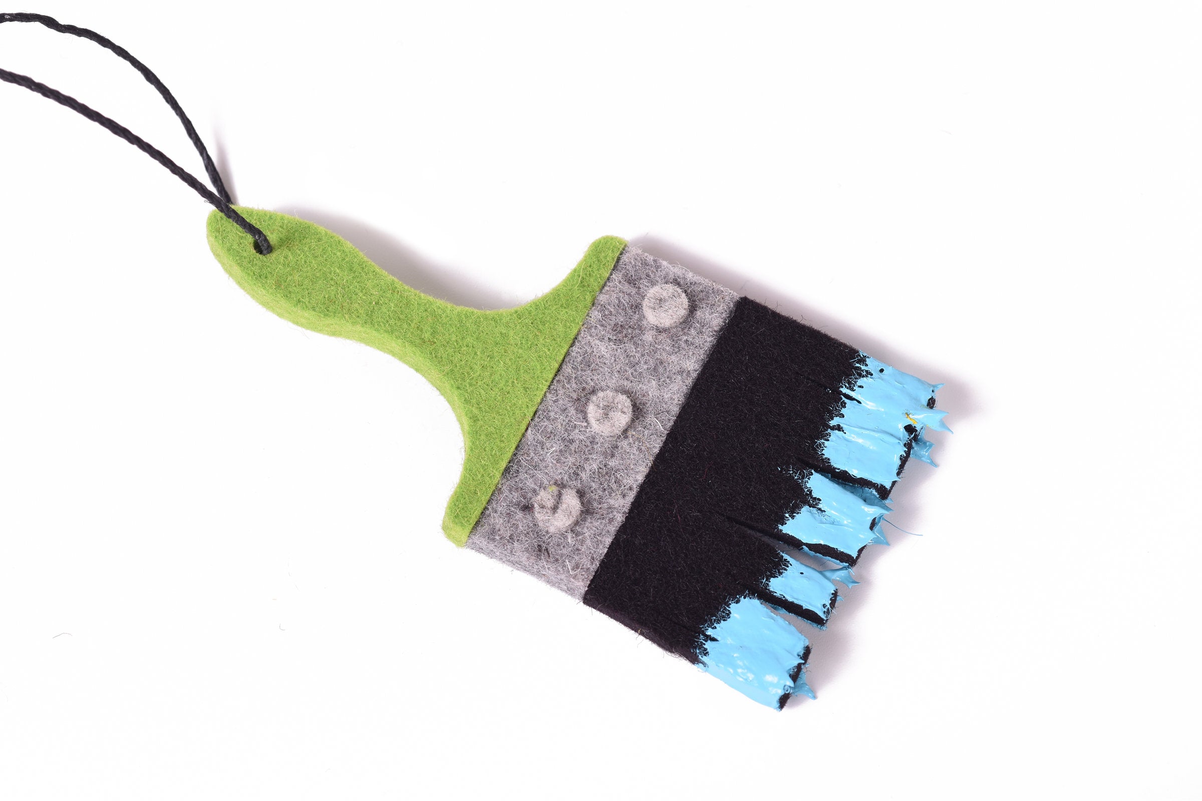 Paintbrush Pendant Necklace