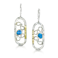 Turquoise Puddle Earrings