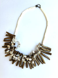 Golden Coral Necklace