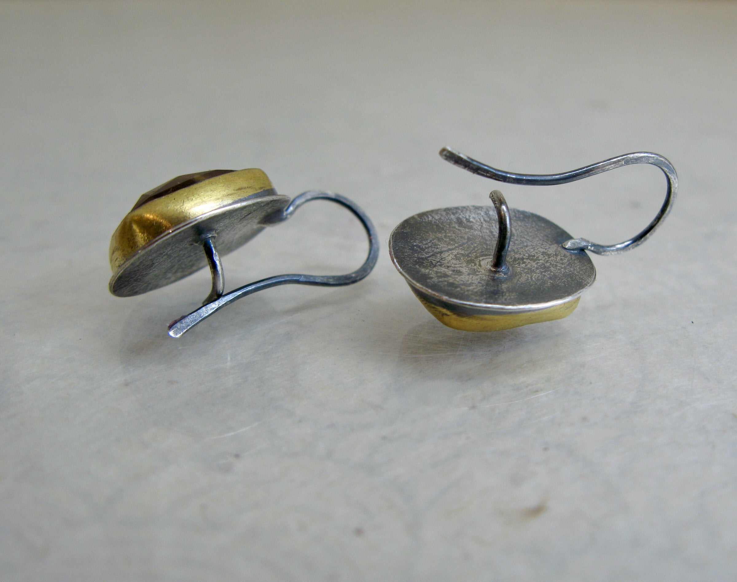 Teardrop Rim Earrings