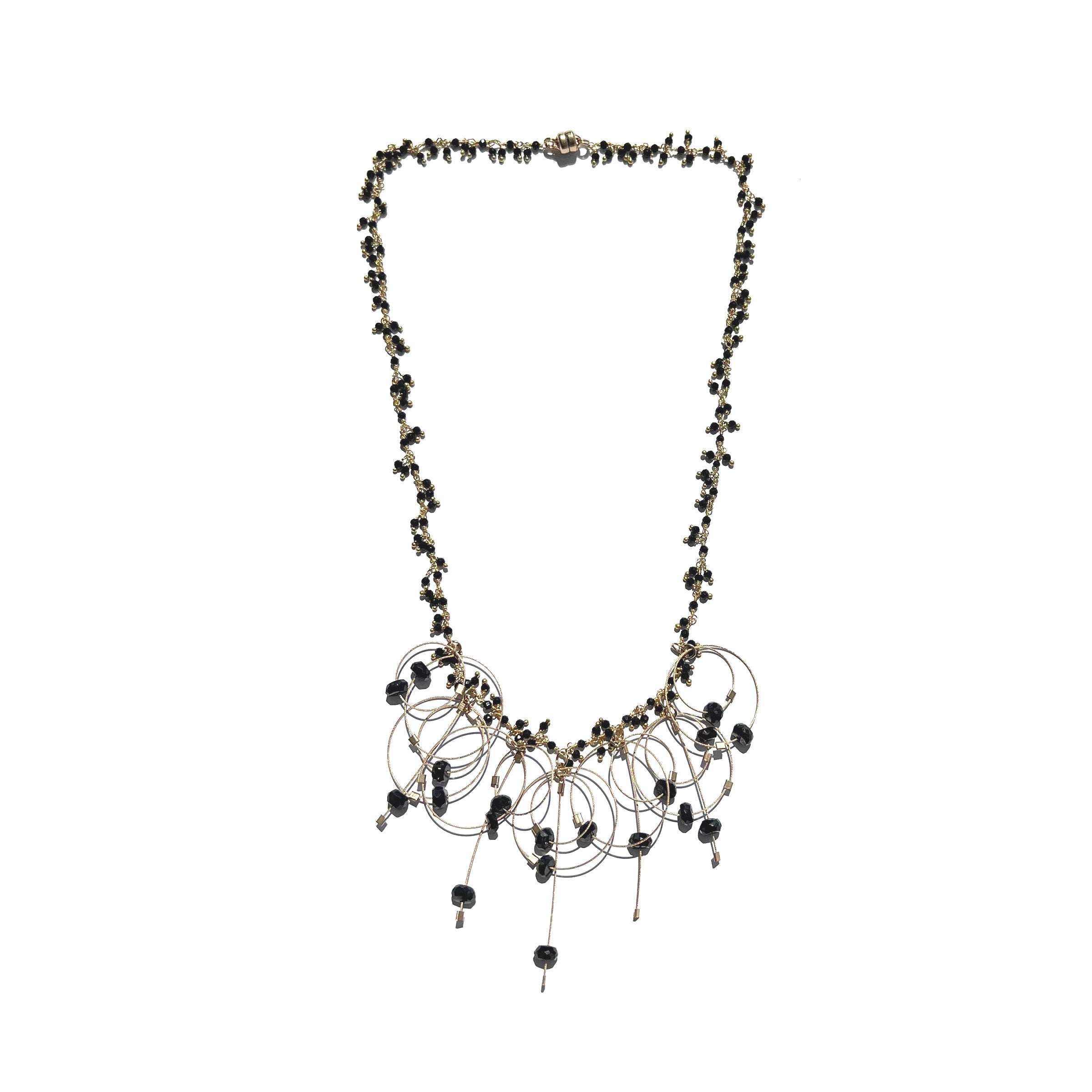 Spinel & Gold Cable